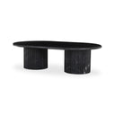 Verano Oranda Coffee Table - Black Scalloped Marble