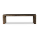Aveline Abaso Dining Table - Ebony Rustic Wormwood Oak 108
