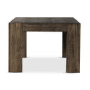 Verano Abaso Dining Table - Ebony Rustic Wormwood Oak 108