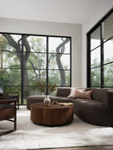 Verano Kipton 2-Piece Sectional - Left Chaise Gibson Mink