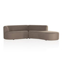 Verano Kipton 2-Piece Sectional - Right Chaise Gibson Mink