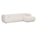 Aurelian Nara 2-Piece Sectional - Right Chaise Crypton Nomad Snow