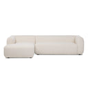 Aurelian Nara 2-Piece Sectional - Left Chaise Crypton Nomad Snow