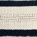 Textured Stripe Pillow - 16X24 Navy Natural