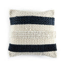 Textured Stripe Pillow - 20X20 Navy Natural