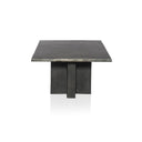 Solara Outdoor Coffee Table - Aged Grey