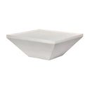Veridian Outdoor Coffee Table - Matte White Cast Aluminum
