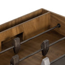 Premium Foosball Table - Natural Brown Guanacaste