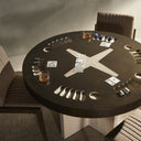 Luxe Living Poker Table - Bleached Guanacaste