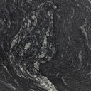 Aveline Corbett End Table - Polished Black Marble