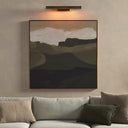 Aveline Wide Picture Light - Burnt Brass