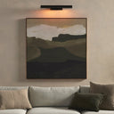 Aether Clement Wide Picture Light - Aged Antique Brass