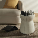 Classic Chess Table - Ivory