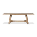 Verity Munich Dining Table - Warm Natural Oak Veneer