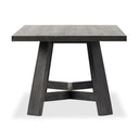 Verity Munich Dining Table - Ebony Oak Veneer