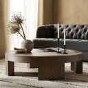 Aveline Sheffield Coffee Table - Warm Natural Flat Oak Veneer Small