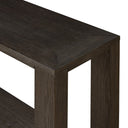 Vespera Thomas Console Table - Dark Anthracite Oak Veneer