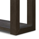 Vespera Thomas Console Table - Dark Anthracite Oak Veneer