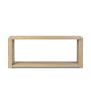 Vespera Thomas Console Table - Bleached Oak Veneer