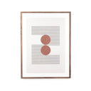 Luxe Artistry Woodblock The Hug Beige by Roseanne Kenny - 40X60