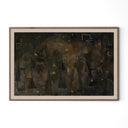 Verve Art Cave II by Jess Engle - 48X36 Rustic Walnut