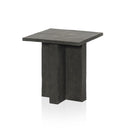 Veridian Outdoor End Table - Aged Grey