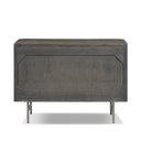 Avante Fletcher Large Nightstand - Distressed Black Oak