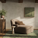 Verano Kadon Chaise Lounge - Sheepskin Camel