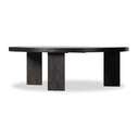 Verano Mesa Round Coffee Table - Ebony Parawood 48
