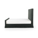 Stylish Daphne Slipcover Bed - King Brussels Pine