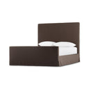 Stylish Daphne Slipcover Bed - King Savoy Coffee