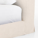 Verity Slipcover Bed - King Brussels Natural