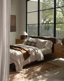 Verity Aidan Slipcover Bed - Queen Brussels Coffee