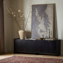 Aveline Etro Media Console - Black Wash Poplar
