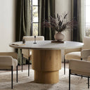 Refined Mariah Round Dining Table 60