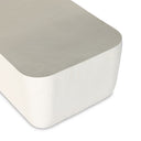 Veranda Outdoor Rectangular Coffee Table - Matte White