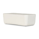 Veranda Outdoor Rectangular Coffee Table - Matte White