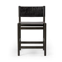 Aria Kena Bar Counter Stool - Counter Sonoma Black W Charcoal Parawood
