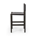 Aria Kena Bar Counter Stool - Counter Sonoma Black W Charcoal Parawood