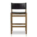 Liora Bar Counter Stool - Bar Sonoma Black W Solid Parawood