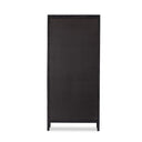Zenith Tall Cabinet - Black Wash Mango