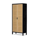 Aveline Caprice Tall Cabinet - Black Wash Mango