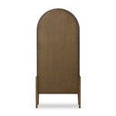 Aveline Tolle Panel Door Cabinet - Drifted Oak Solid