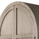 Aveline Tolle Panel Door Cabinet - Rustic White