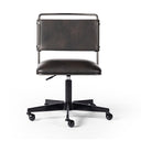 Aveline Wharton Desk Chair - Distressed Black