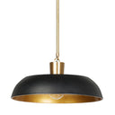 Luxe Walton Pendant - Black Aluminum Enamel