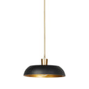 Luxe Walton Pendant - Black Aluminum Enamel