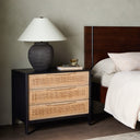 Verity Sydney Large Nightstand - Black Wash Mango