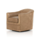 Luxe Haven Quinton Swivel Chair - Osorno Taupe