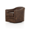 Luxe Haven Quinton Swivel Chair - Arvada Cigar